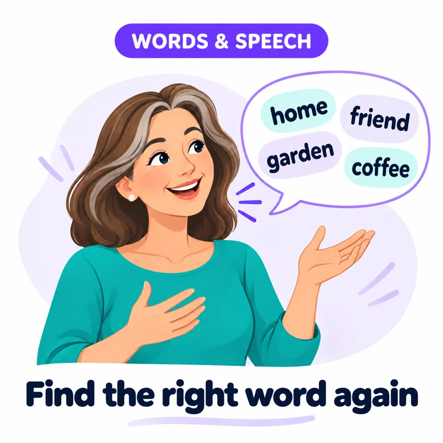 Word-finding exercises preview